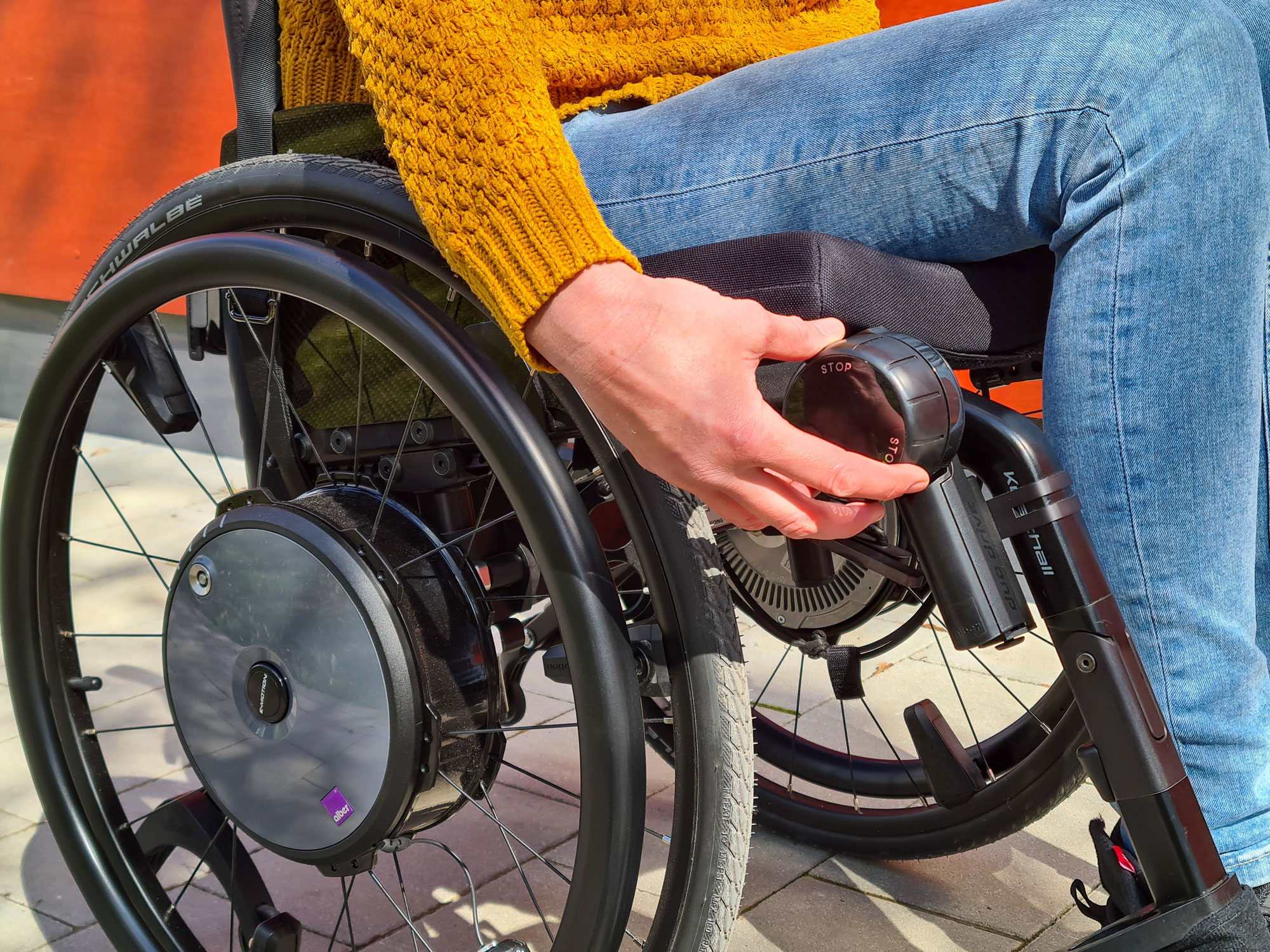 Rollstuhl Antriebssteuergerät alber e-motion duodrive