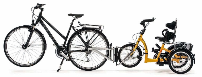 Fahrradkupplung Follow me Momo für den Umbau zum Tandem